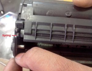 cara isi ulang refill printer laserjet
