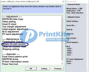 Mengatasi Service Required Epson L200